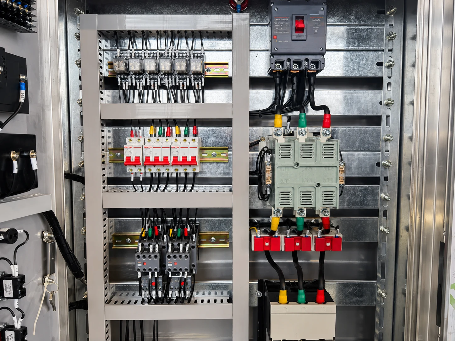electric inline water heater control cabinet