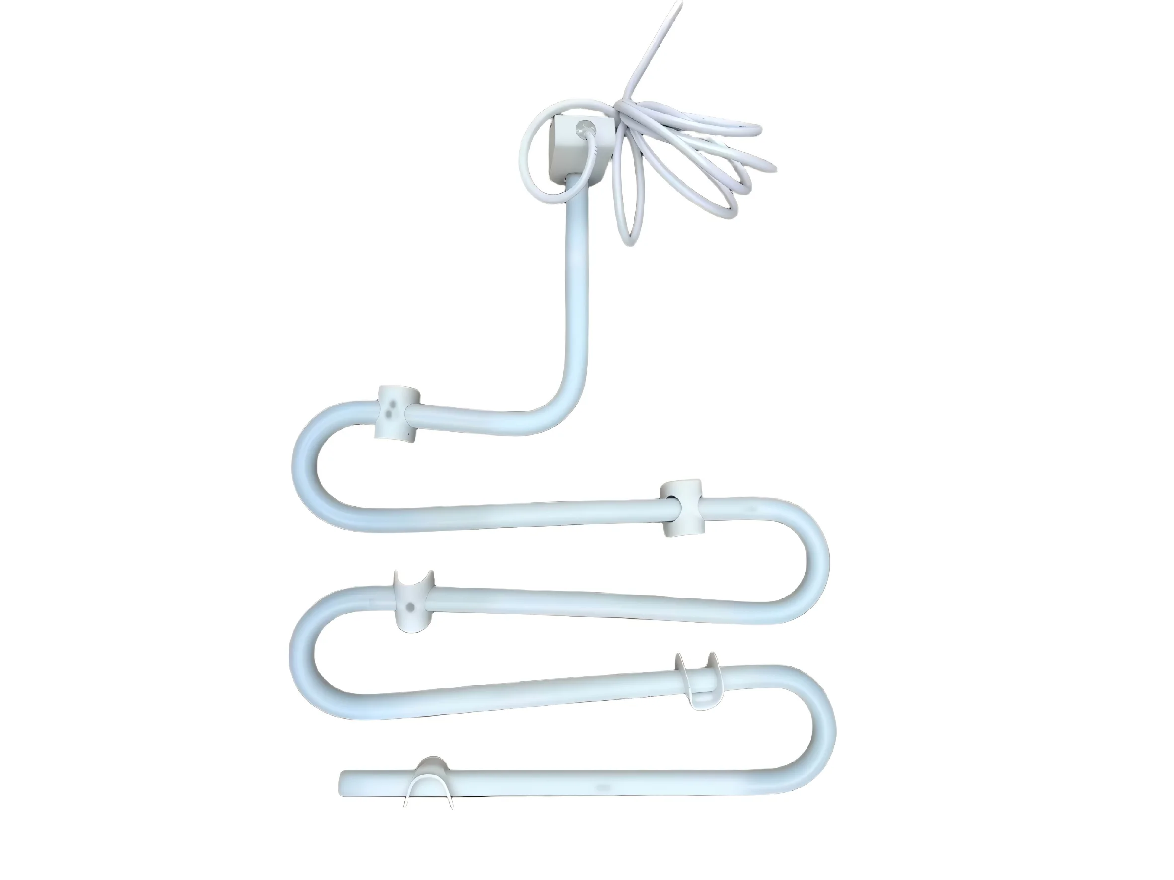 electric-heating-elements Custom-formed tubular heating element with lead wires for equipment-specific heating