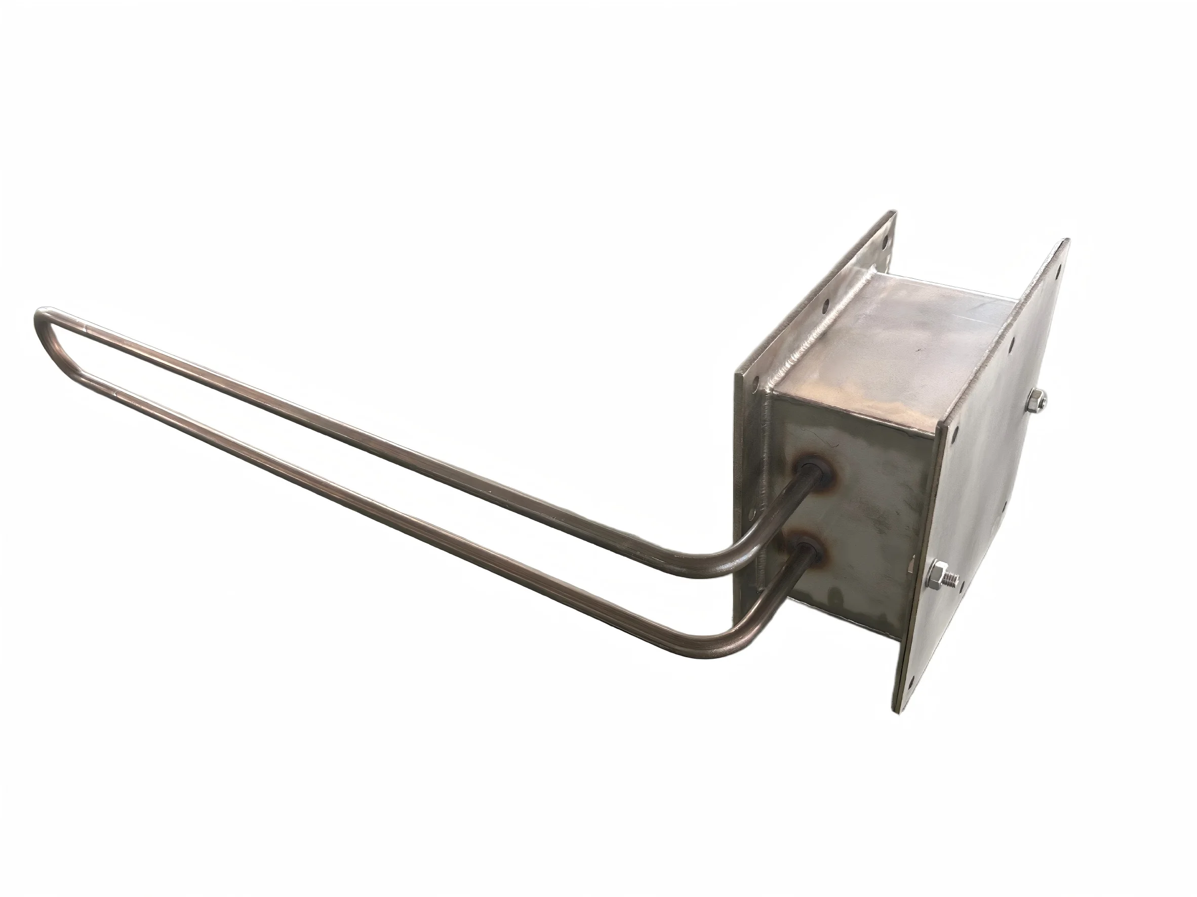 industrial-electric-heating-systems Custom industrial electric igniter with mounting plate and heating element assembly