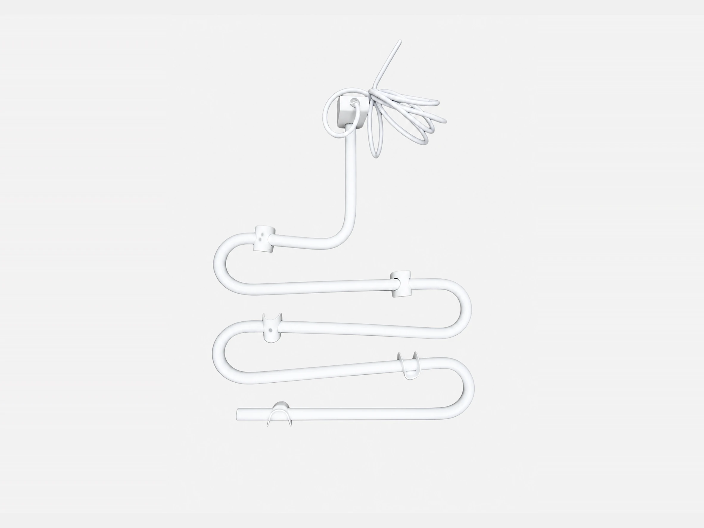 custom white coated tubular heating element