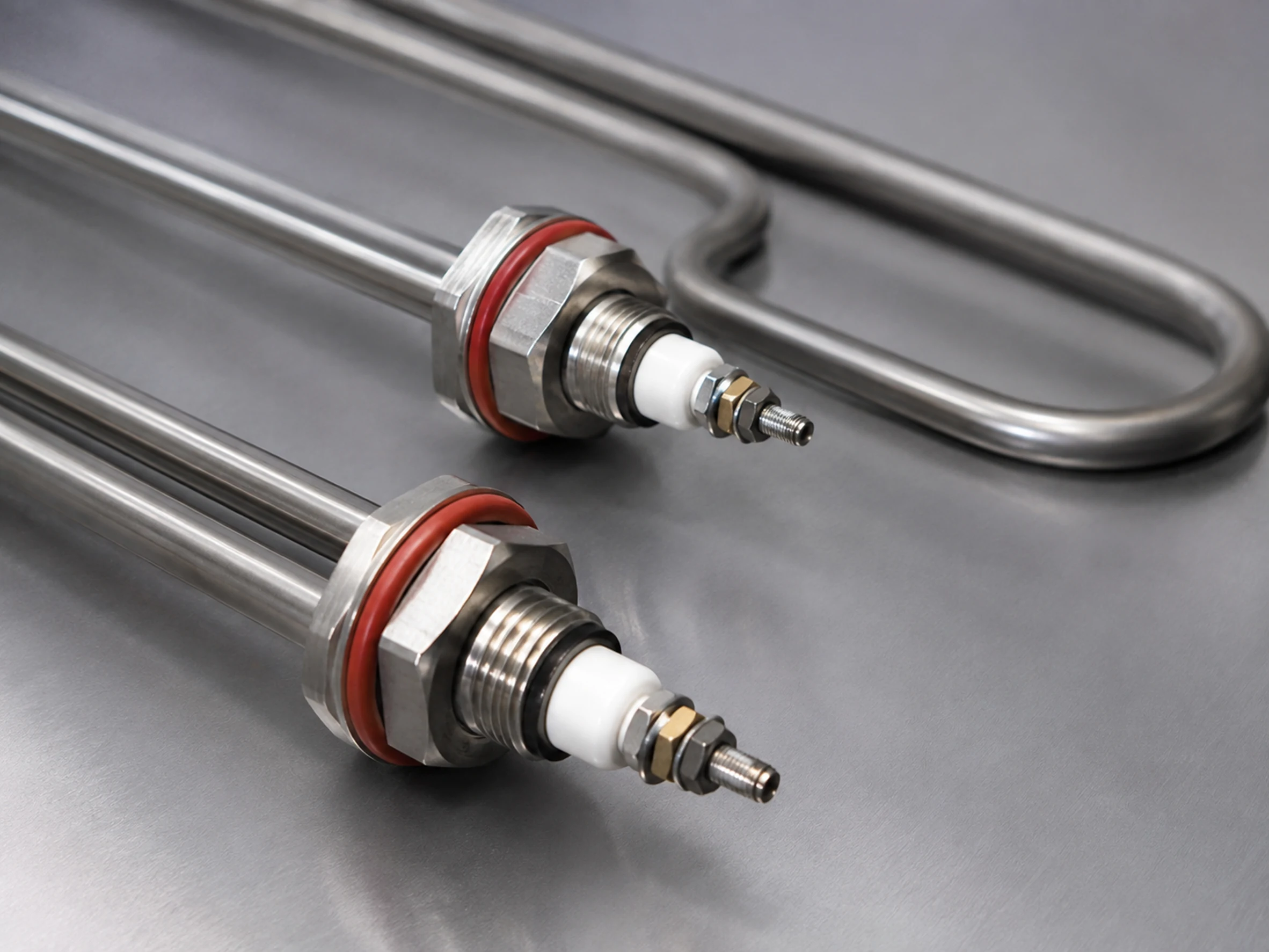 double ended u shaped tubular heating element