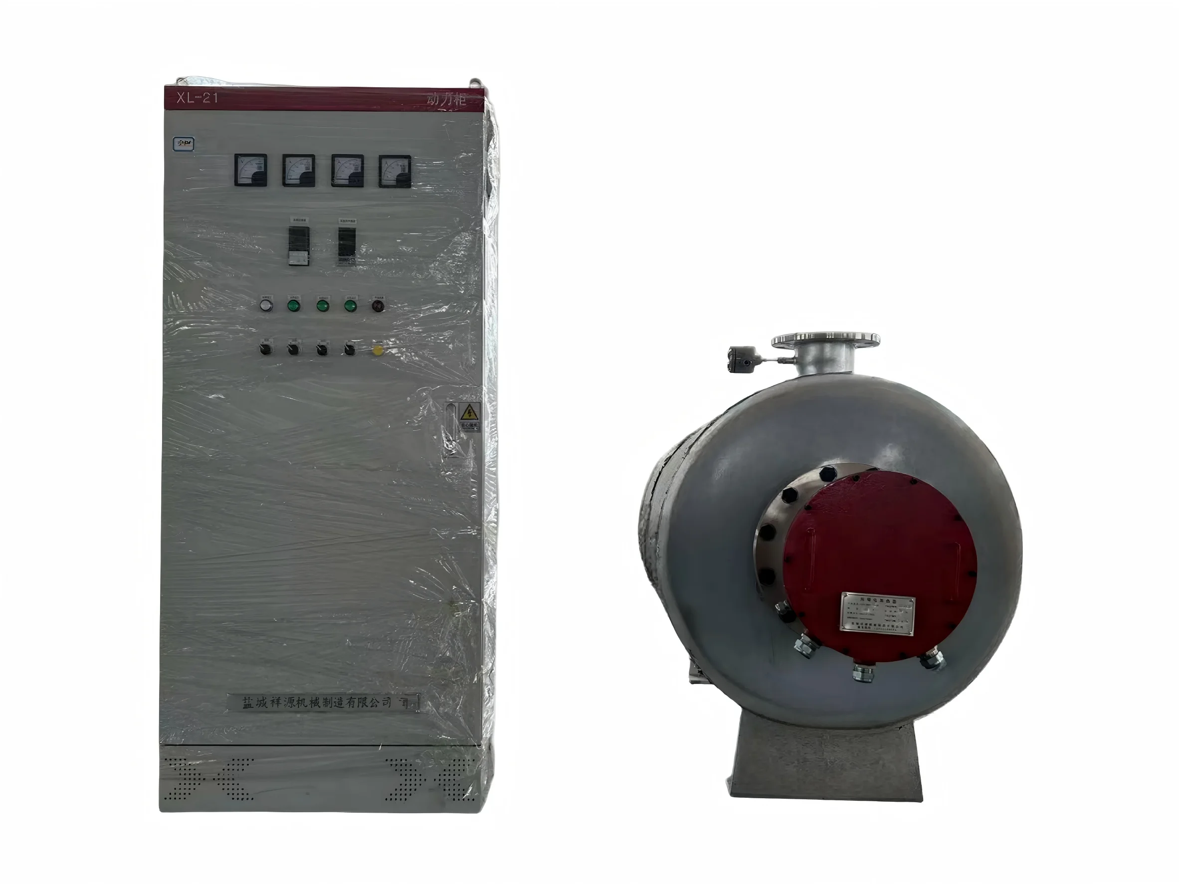 Electric wastewater heater for industrial treatment and temperature control