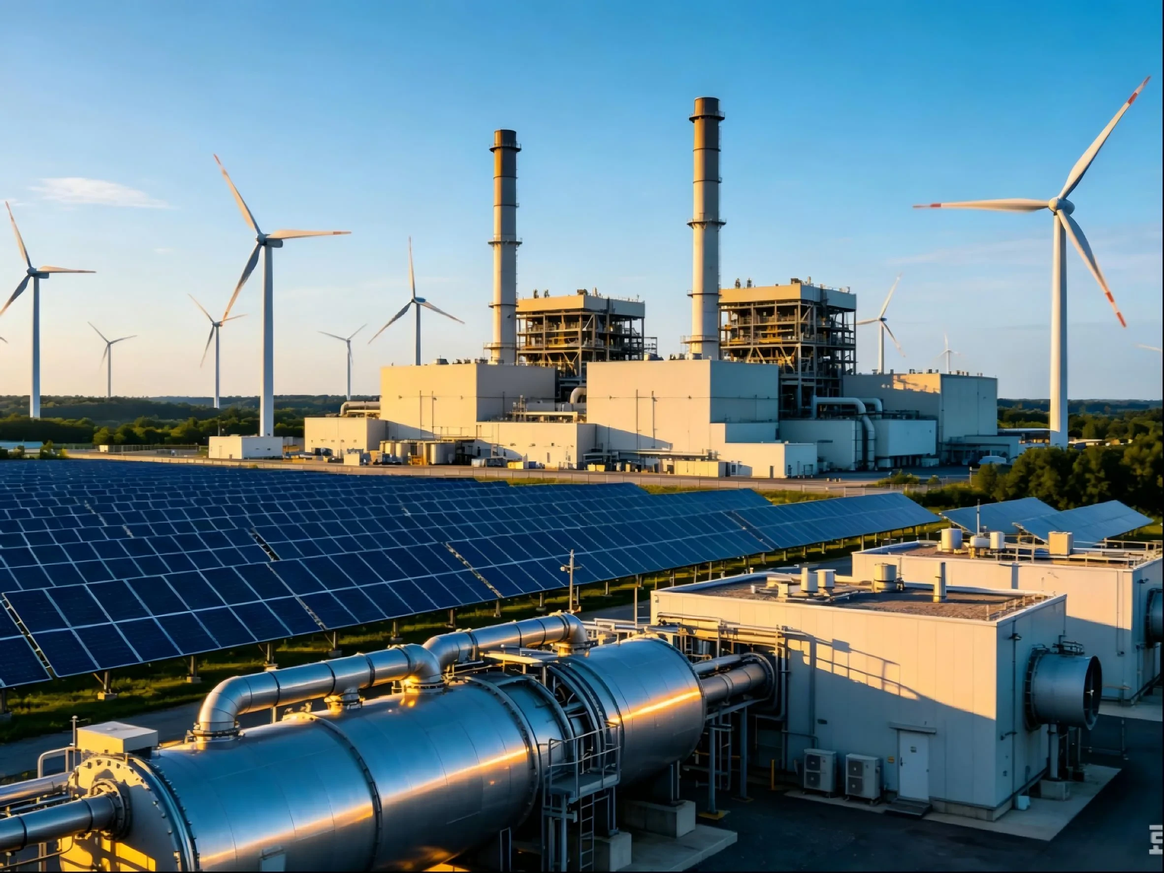 Industrial electric heating solution for power and energy systems