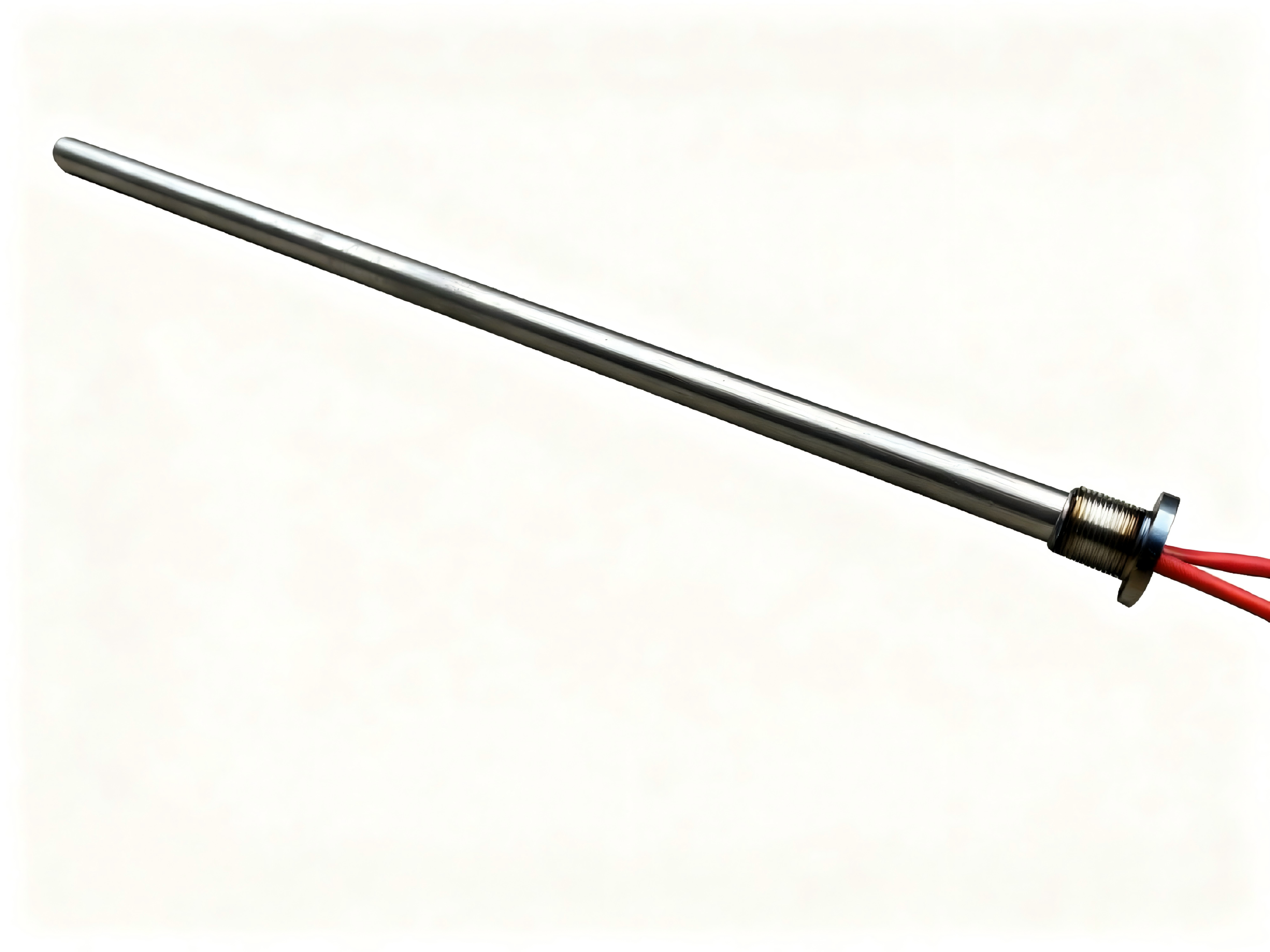 electric-heating-elements Straight electric heater rod with sheath terminal and heated section