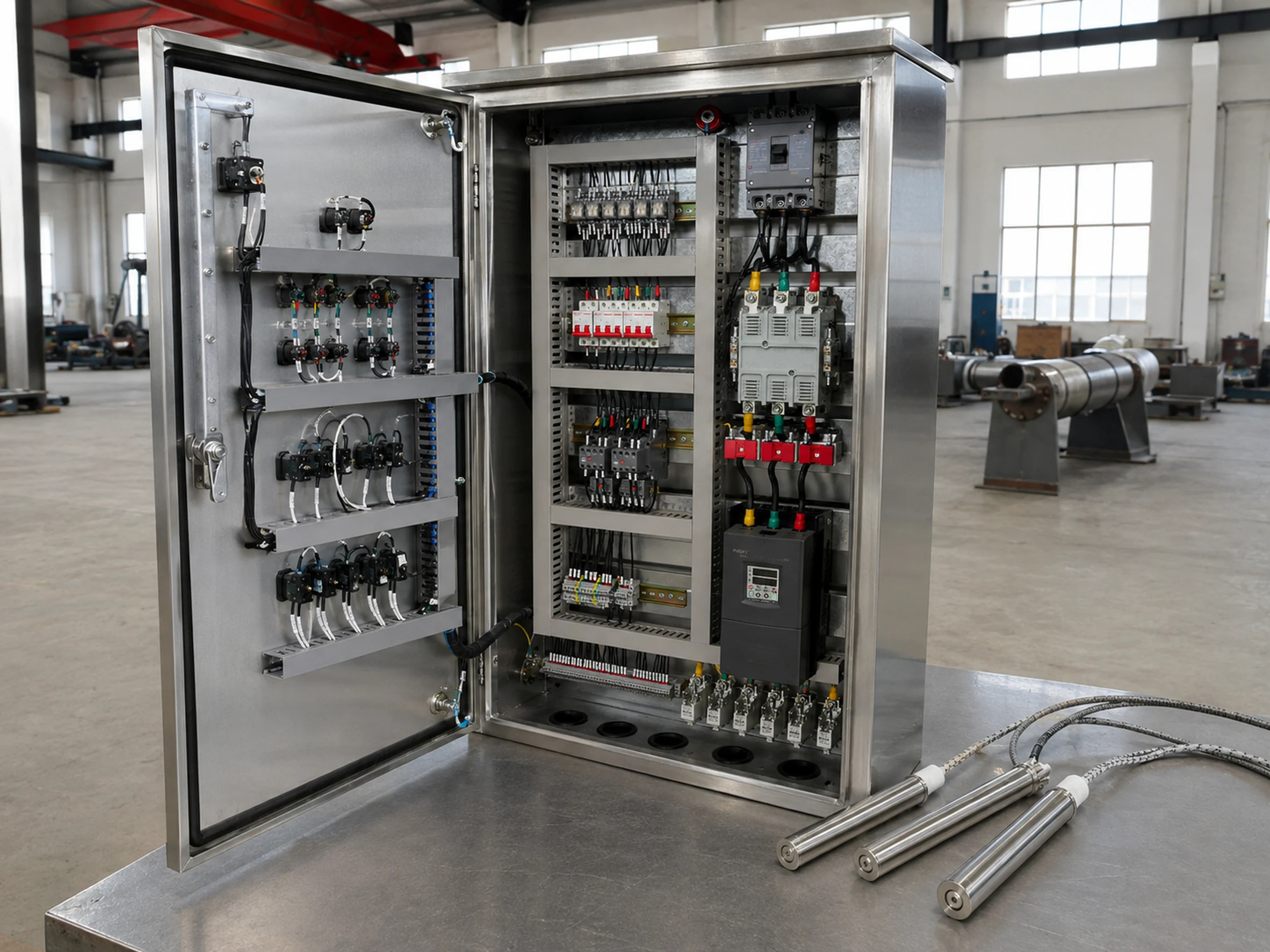 PID temperature control cabinet for industrial tubular heating elements
